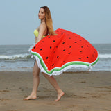 Donut Watermelon Beach Blanket