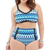 Set Push Up Retro Triangle Swimwear