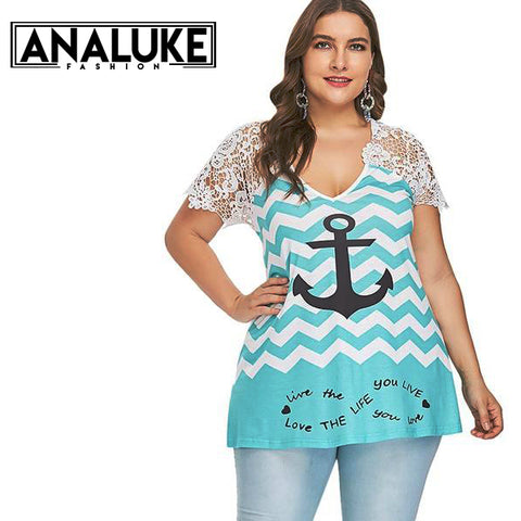 Anchor Striped T - Shirts