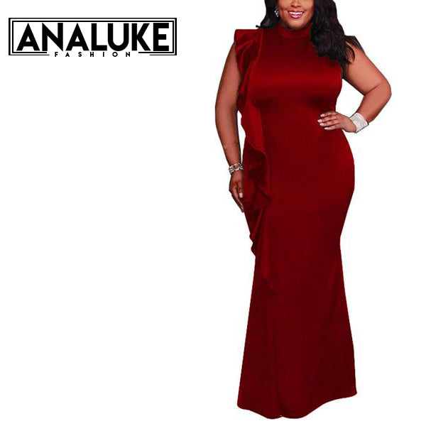 High Neck Mermaid Dress
