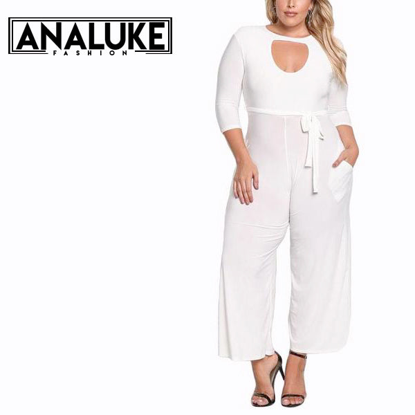 Plus Size Elegant Long Pants