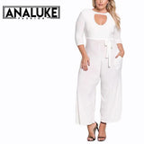 Plus Size Elegant Long Pants