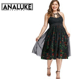 Plus Size Vintage Party Dress