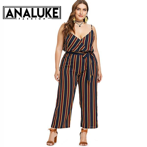 Long Pants Women Rompers Big Size