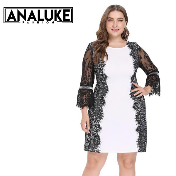 Plus Size Women Party Dress