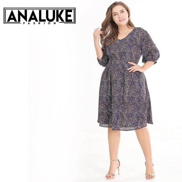 Plus Size Boho Dress