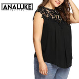 Black Lace Elegant Blouse