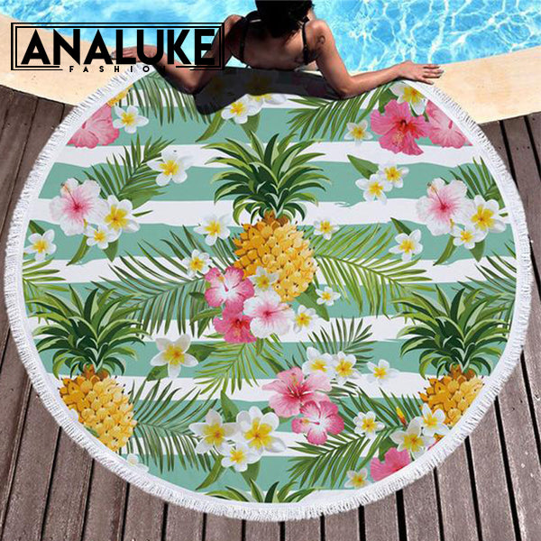 Pineapple Printed Blanket