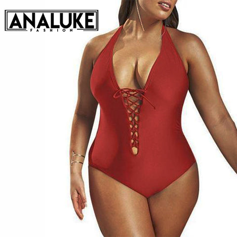 Beach Wear Bandage Vintage Swimsuit