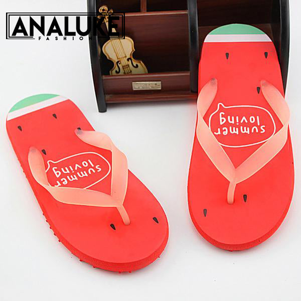 Cartoon Fruit Slippers