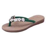 Big Size Sweet Flowers Outdoor Slippers