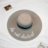 Embroidery Letter Hat