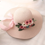 Flower Fashion Style Beach Hat