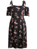 Plus Size Sexy Flowy Floral Dress