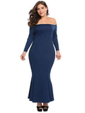 Mermaid Fishtail Gown Dress