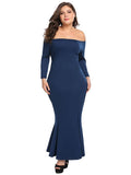 Mermaid Fishtail Gown Dress