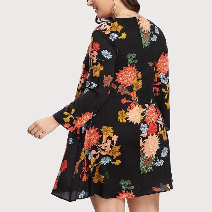 Flower Print Dress