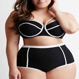 Plus Size Bright color Swim Wear