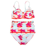 Plus Size Bright color Swim Wear