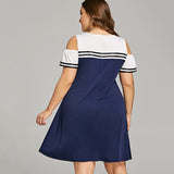 Sexy Cold Shoulder Dress