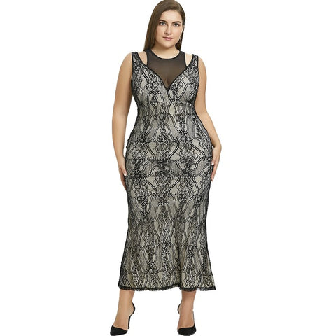Plus Size Boho Maxi Dress