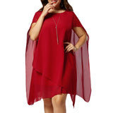 Chiffon Asymmetric Party Dress