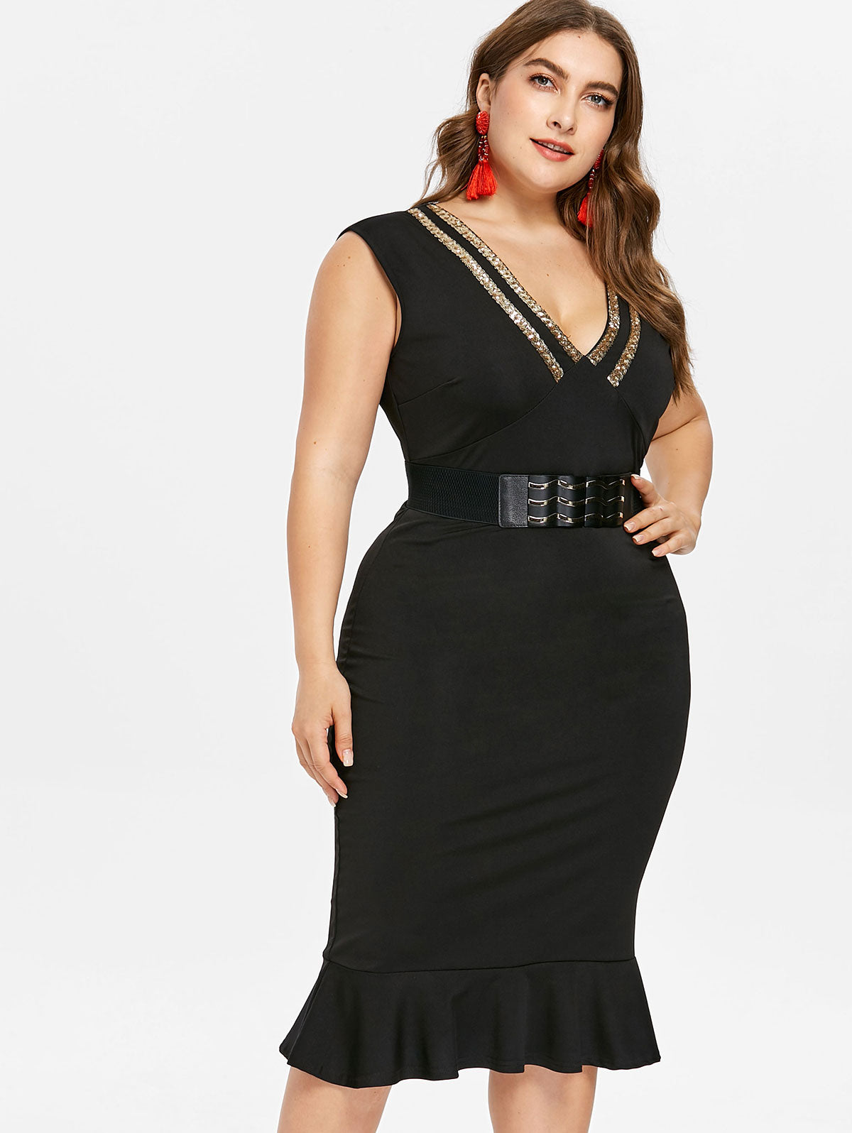 Plus Size Mermaid Dress