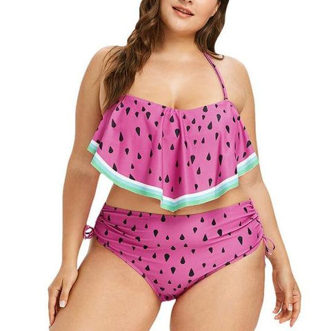 Watermelon Printed Swimwear