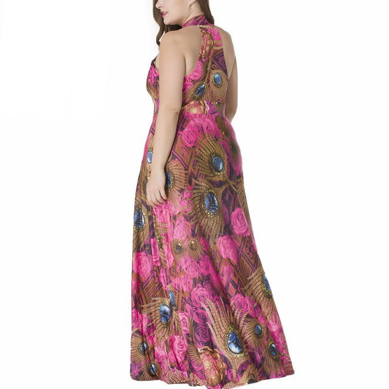 Plus Size Long Maxi Dress