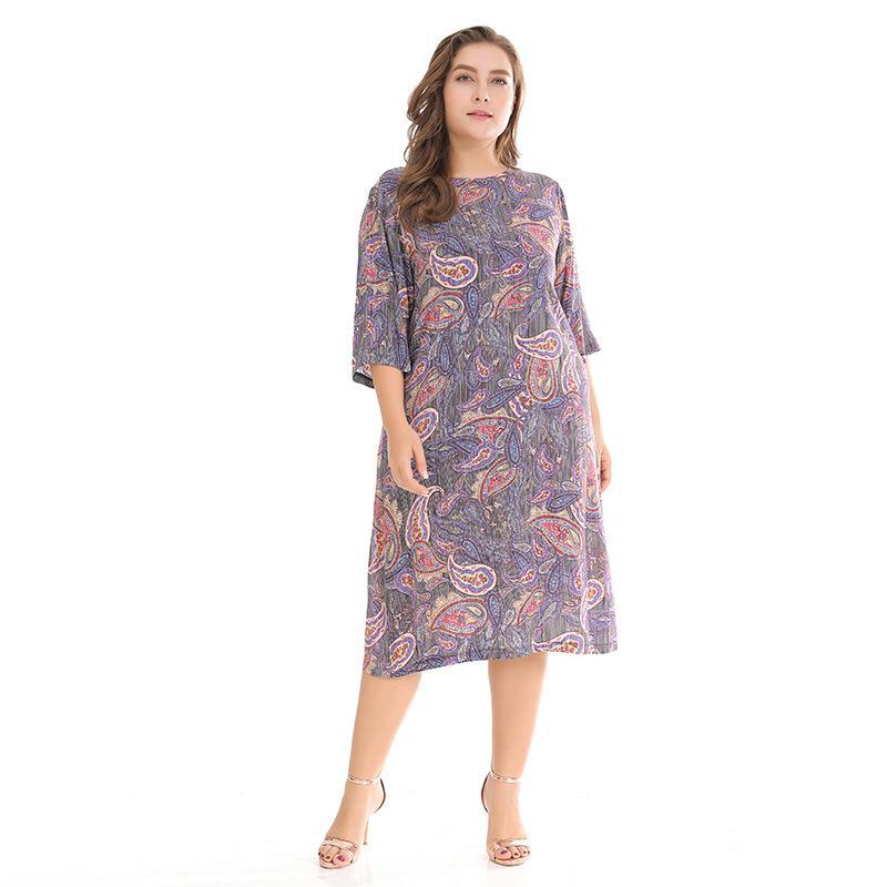 Boho Print  Elegant Party Dress