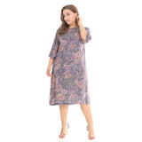 Boho Print  Elegant Party Dress