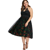 Plus Size Vintage Party Dress