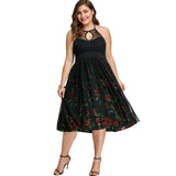 Plus Size Vintage Party Dress