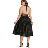 Plus Size Vintage Party Dress