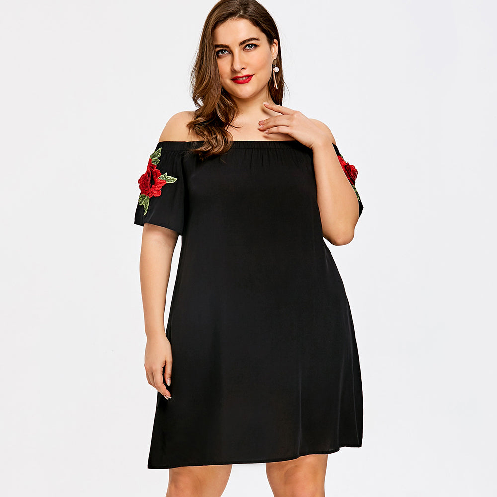 Casual Short Sleeves Party Dress