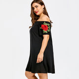 Casual Short Sleeves Party Dress