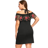 Sexy Sheath Lace Party Dress