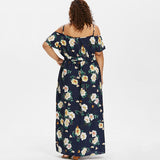 Sexy Shoulder Maxi Long Dress