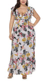 Plus Size Summer Pattern Maxi