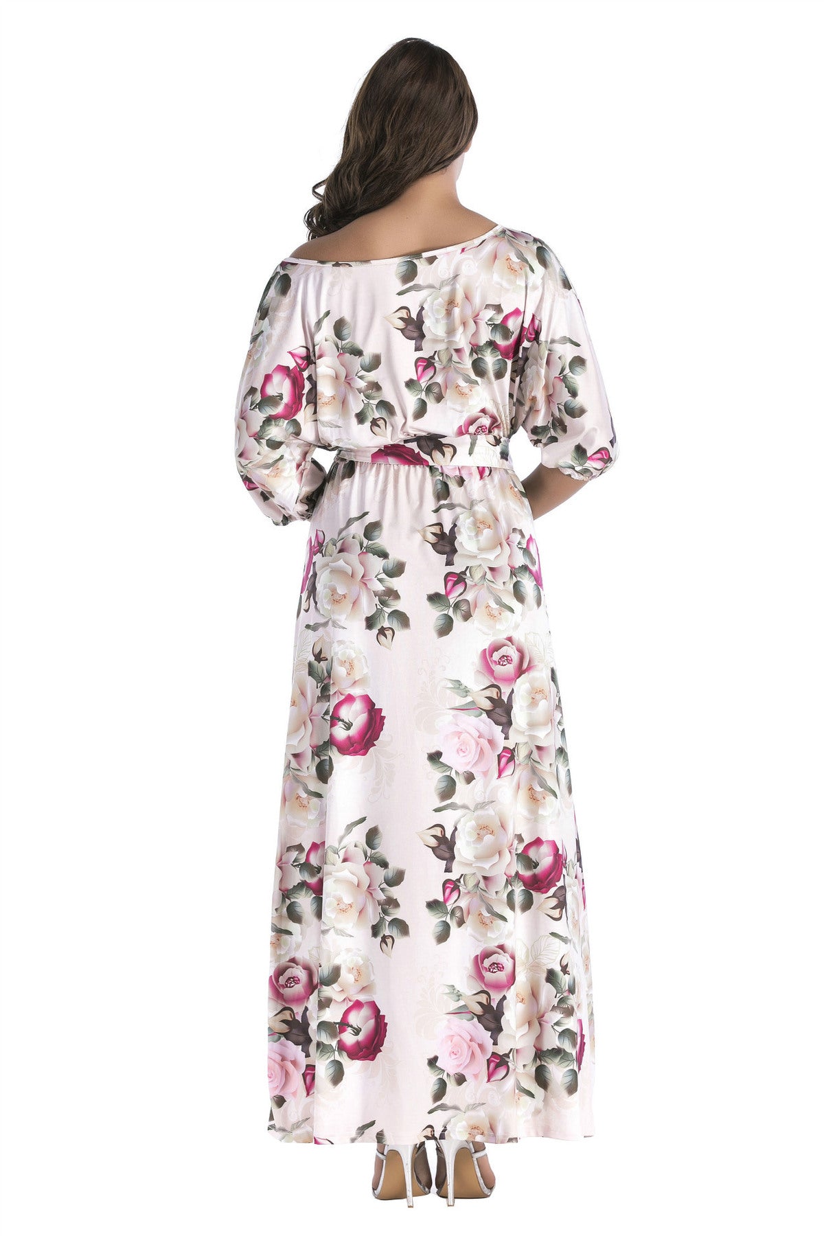 Plus Size Autumn Beach Long Dress